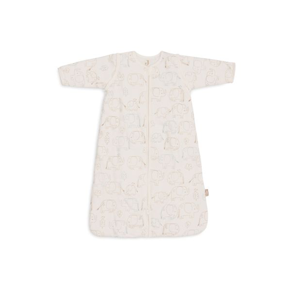 Jollein - Baby Slaapzak met Afritsbare Mouw 90cm - Elephant Tales