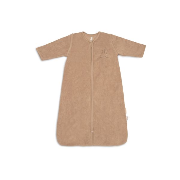 Jollein - Baby Slaapzak met Afritsbare Mouw 70cm Sleepy Miffy Terry - Biscuit