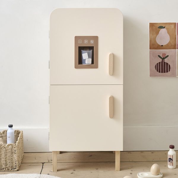 Speelgoed koelkast «Chantilly» | Inclusief 14 accessoires | Beige