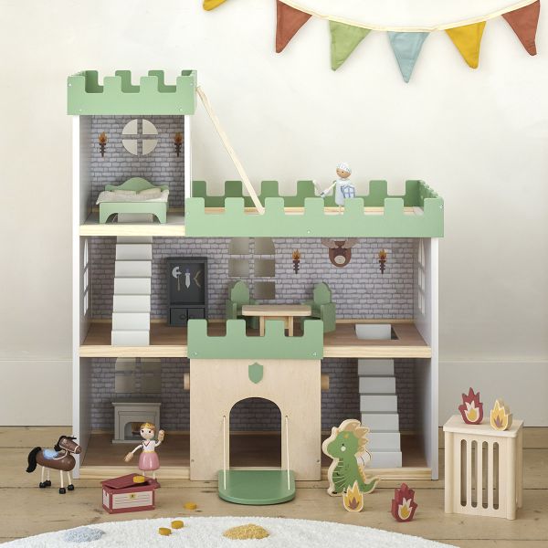 houten-poppenhuis-ridderkasteel-groen-petite-amélie