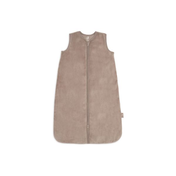Jollein - Baby Slaapzak Mouwloos 90cm Velvet - Milky Coffee