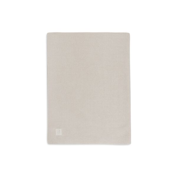 Jollein - Deken Ledikant 100x150cm Basic Knit - Oatmeal