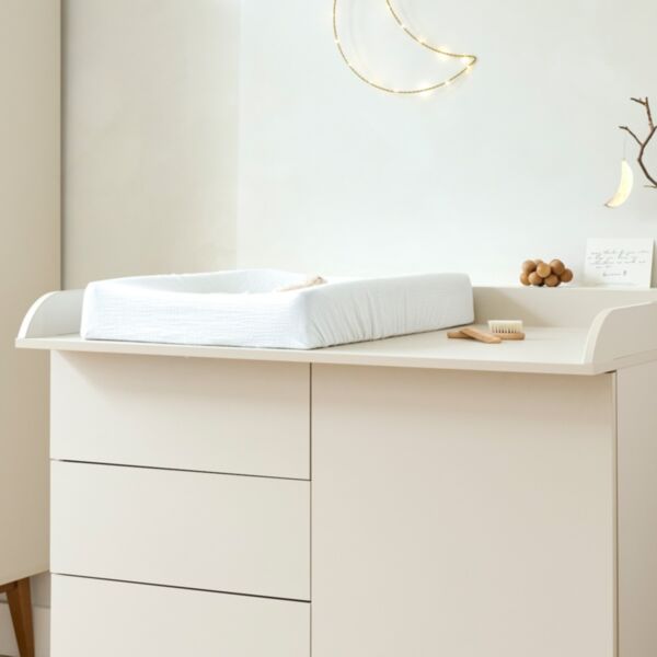 BLADVERGROTER VOOR COMMODE «AMANDE» | OATMEAL
