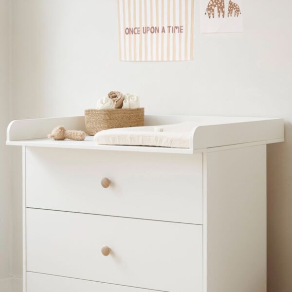 Bladvergroter voor commode «Bocca Nova» | Wit