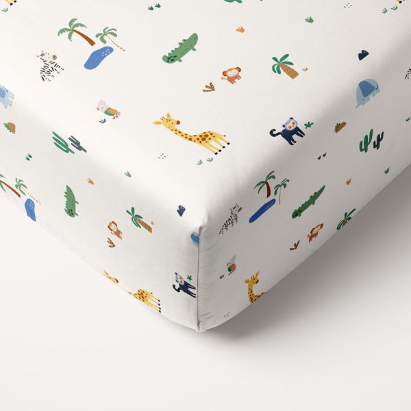 JUNIORBED HOESLAKEN 80 X 160 CM «SAFARI» | WIT