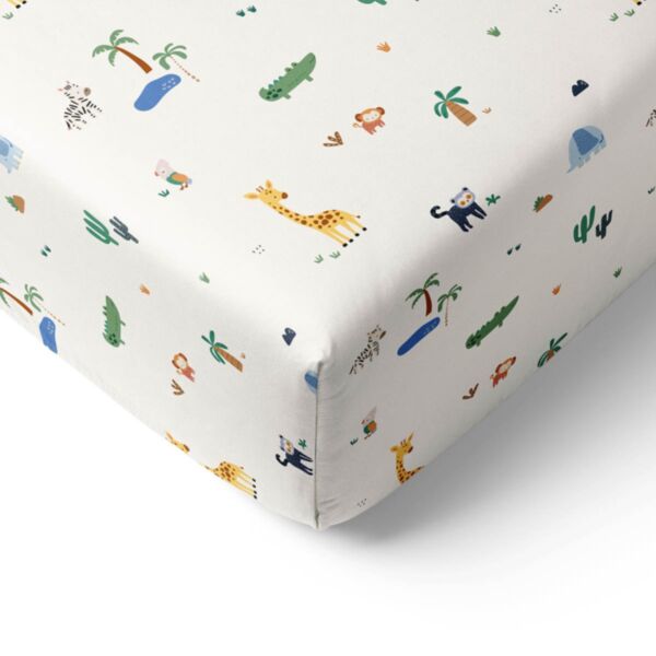 JUNIORBED HOESLAKEN 80 X 160 CM «SAFARI» | WIT
