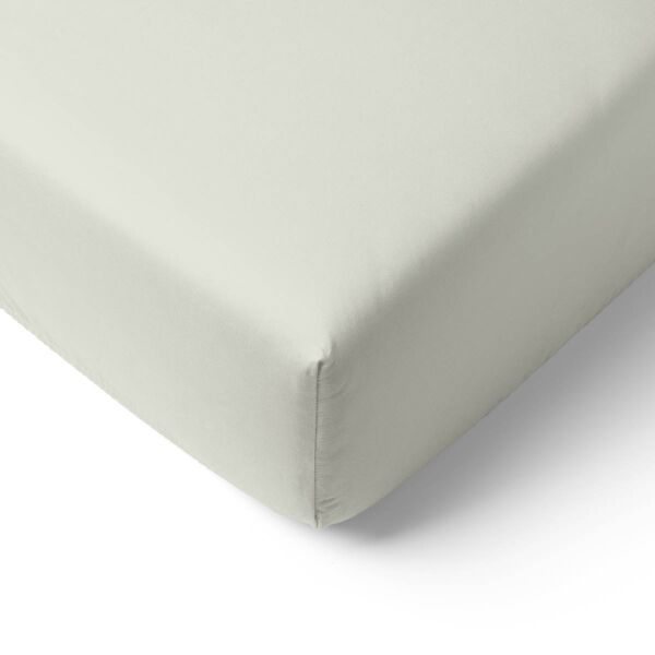 Hoeslaken flanel | 90 x 200 cm | Groen
