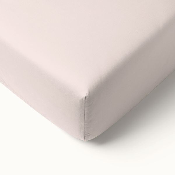 Hoeslaken flanel | 90 x 200 cm | Roze