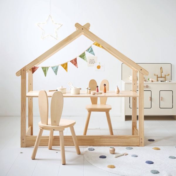 Bureau huisje uit de Maison collectie in naturel van Petite Amélie