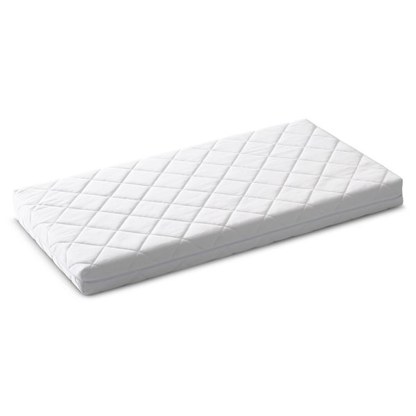 Koudschuim matras van gerecycled polyester en polyurethaan in 70x140 cm in de kleur wit van Petite Amélie