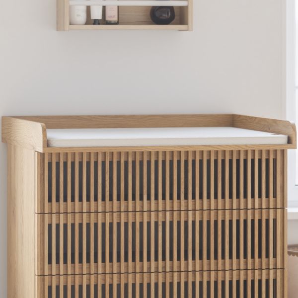 BLADVERGROTER VOOR COMMODE «JAPANDI» | NATUREL