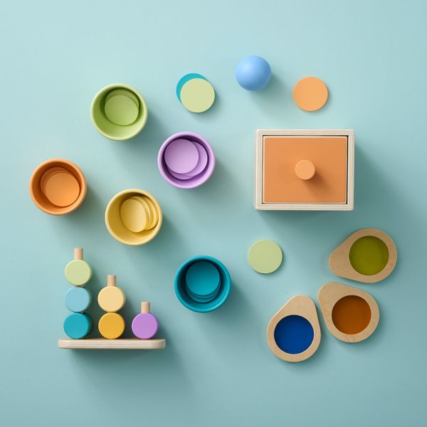 Montessori speelgoed box voor baby van 13 tot 15 maanden van Petite Amélie