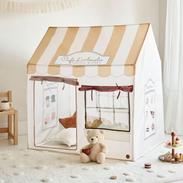 Speeltent Café d'Amélie «Parisienne» | Beige en goud