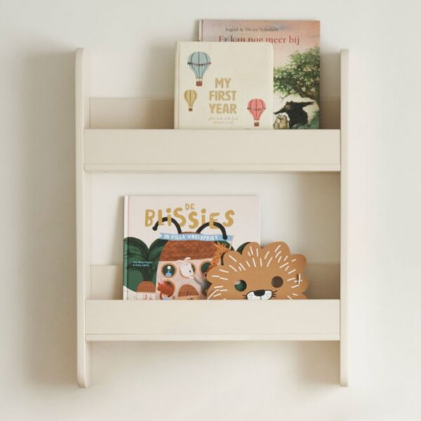 Houten wandrek «Lune» | Beige