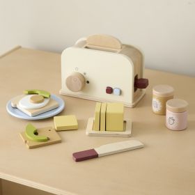 Broodrooster hout «Noisette» | 13-delig