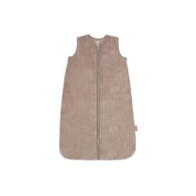 Jollein - Baby Slaapzak Mouwloos 110cm Velvet - Milky Coffee
