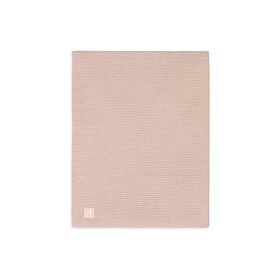 Jollein - Deken Ledikant 100x150cm Basic Knit - Wild Rose