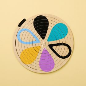 Baby mobiel in Montessori stijl