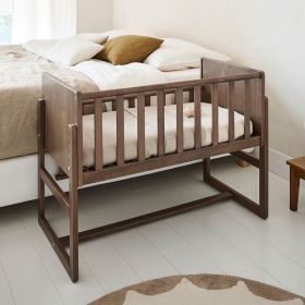 2-in-1 co sleeper / aanschuifbedje «Nuage» | Cocoa