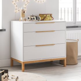COMMODE VOOR BABY «SOIE» | WIT