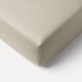 BIOLOGISCH KATOENEN JERSEY HOESLAKEN 60 X 120 CM | BEIGE