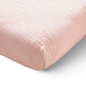HOESLAKEN 40/45 x 90 cm MOUSSELINE | 100% BIOLOGISCH KATOEN | ROZE