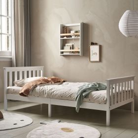 KINDERBED / EENPERSOONSBED «MILO» | 90 X 200 CM | WIT