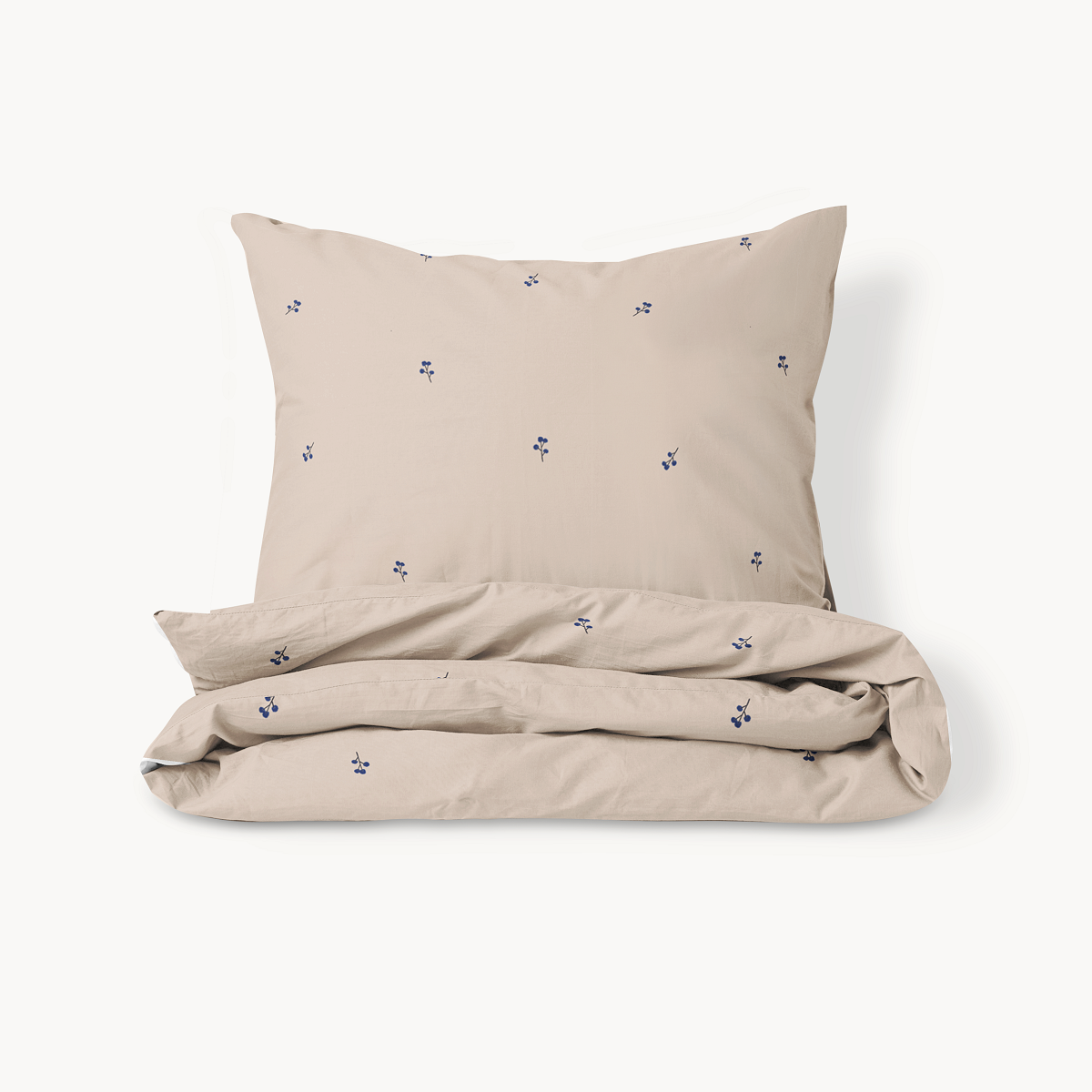 Premium dekbed set «Sureau» 140x200cm, incl. kussenhoes | GOTS | zacht roze