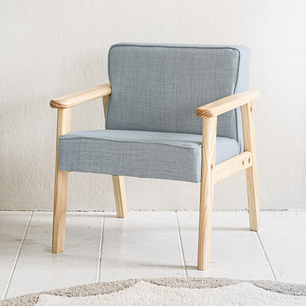 Kinderfauteuil «Retro» | blauw