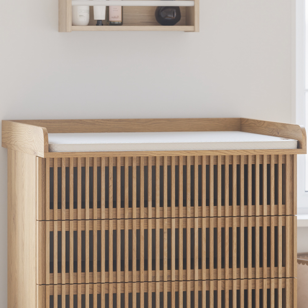 BLADVERGROTER VOOR COMMODE «JAPANDI» | NATUREL