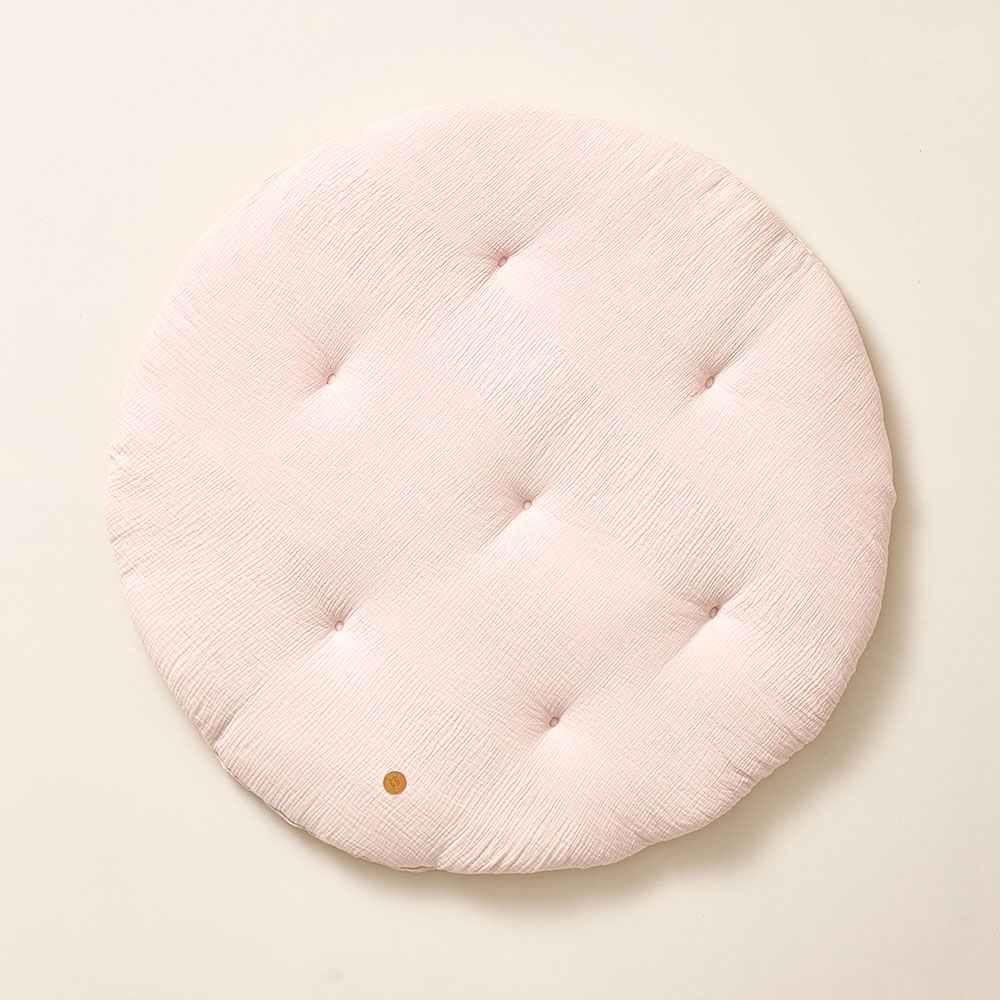 ROND SPEELKLEED | MOUSSELINE KATOEN | ROZE