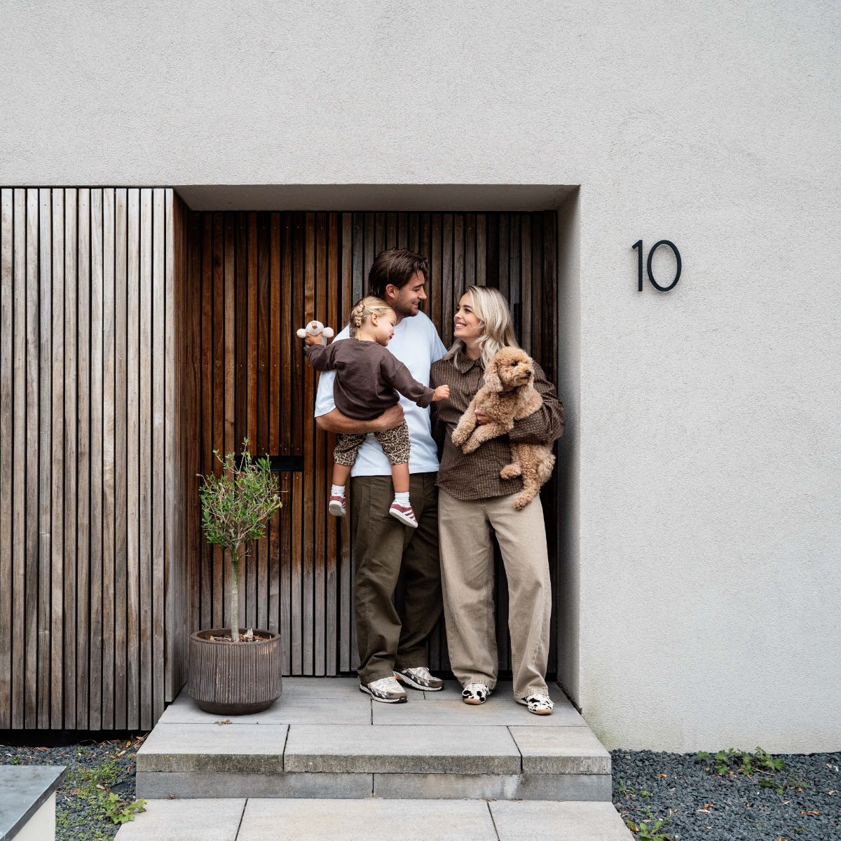 Thuis bij Eva, Jeroen, Luna & Wolf | @homebystuart