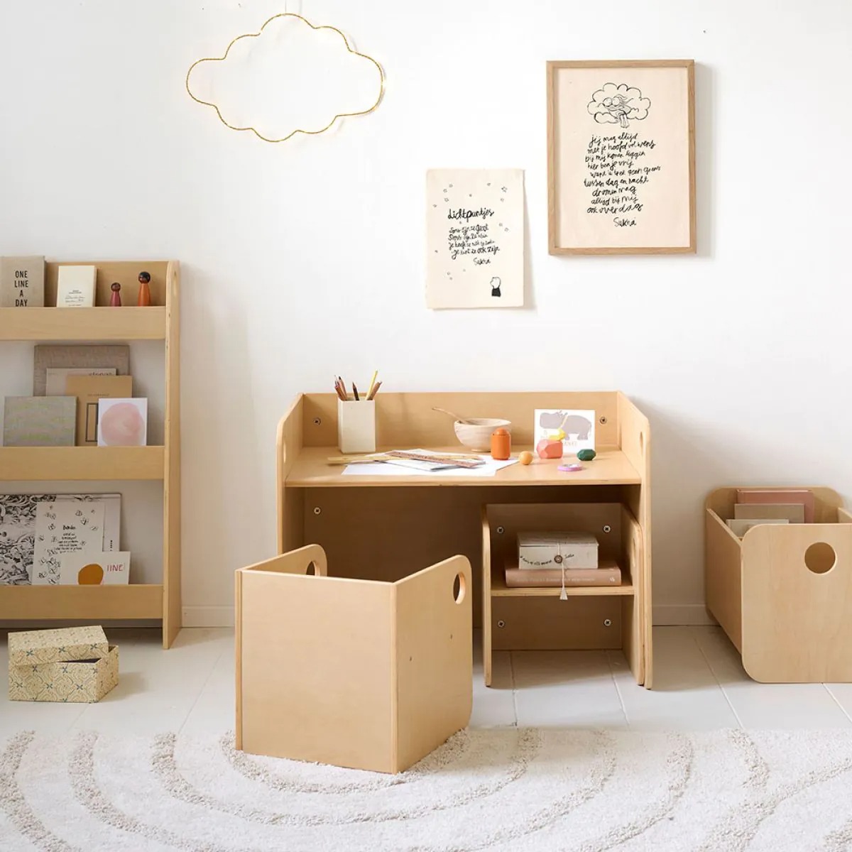 Montessori meubels voor de kinderkamer van Petite Amélie
